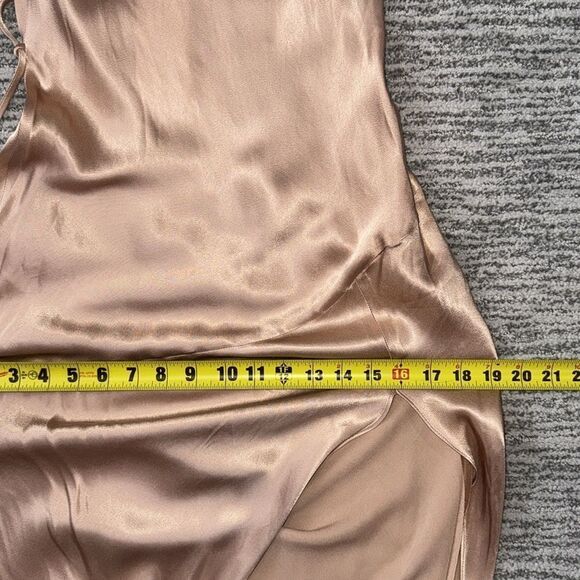 NWT Shona Joy Bias Cowl Maxi Dress Revolve Desert Rose Size 4 - Picture 11 of 14